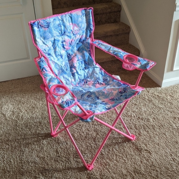 NEW Lilly Pulitzer Folding Beach Chair - Picture 1 of 7